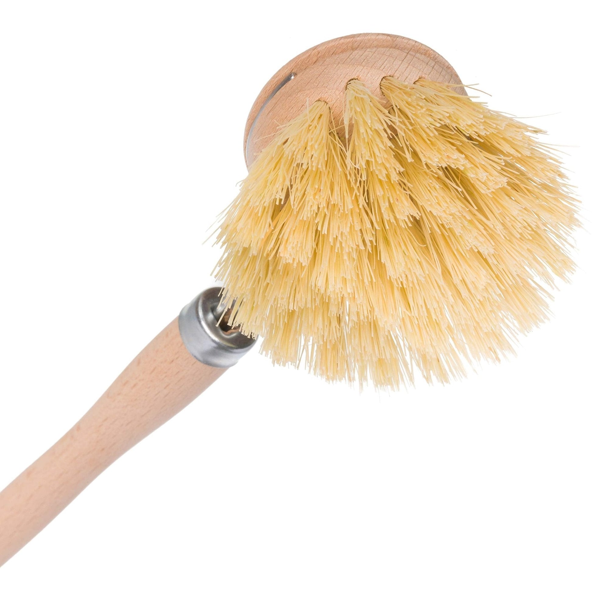 Redecker: Tampico Fiber Bristle All - Purpose Kitchen Dish Scrub Brush with Beechwood Handle - The Tribalist