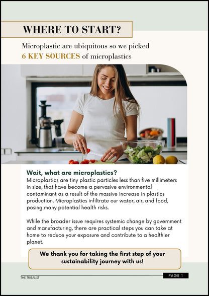 Reducing Microplastics In Your Home | Guide - The Tribalist