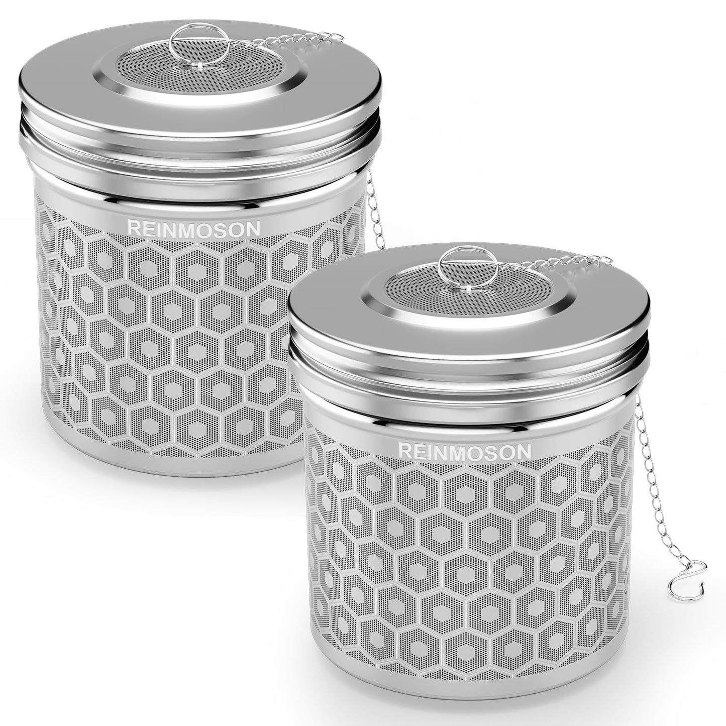 The Tribalist - Reinmoson: Extra Fine Mesh Tea Strainers Made of Stainless Steel