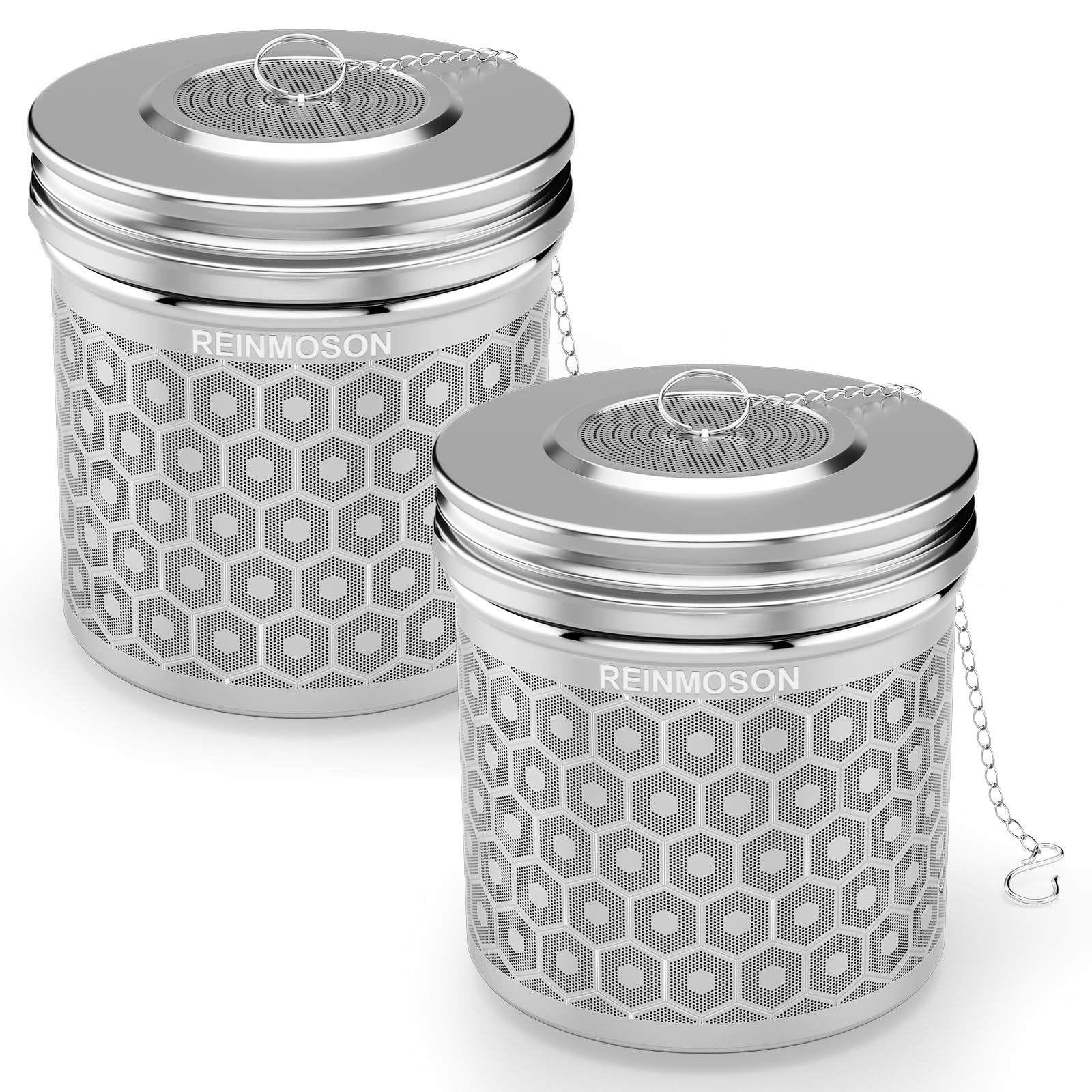 The Tribalist - Reinmoson: Extra Fine Mesh Tea Strainers Made of Stainless Steel