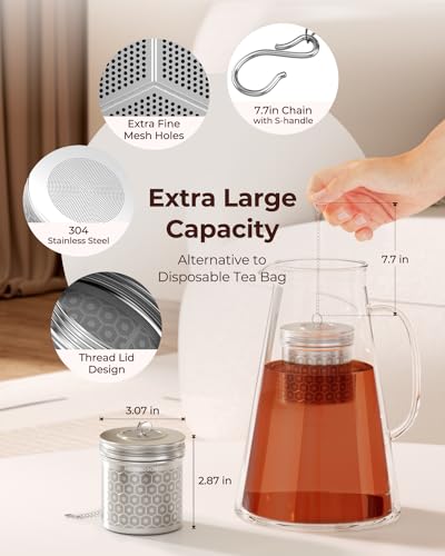 The Tribalist - Reinmoson: Extra Fine Mesh Tea Strainers Made of Stainless Steel