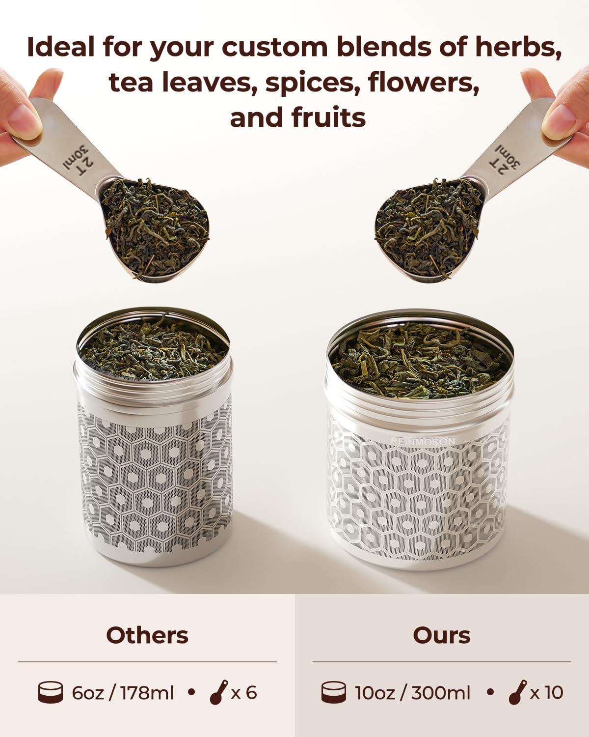 The Tribalist - Reinmoson: Extra Fine Mesh Tea Strainers Made of Stainless Steel