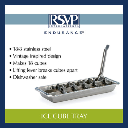 RSVP International Endurance: Vintage Inspired Ice Cube Tray - The Tribalist