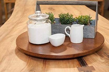 Rustic Red Door Co: Lazy Susan Wooden - The Tribalist