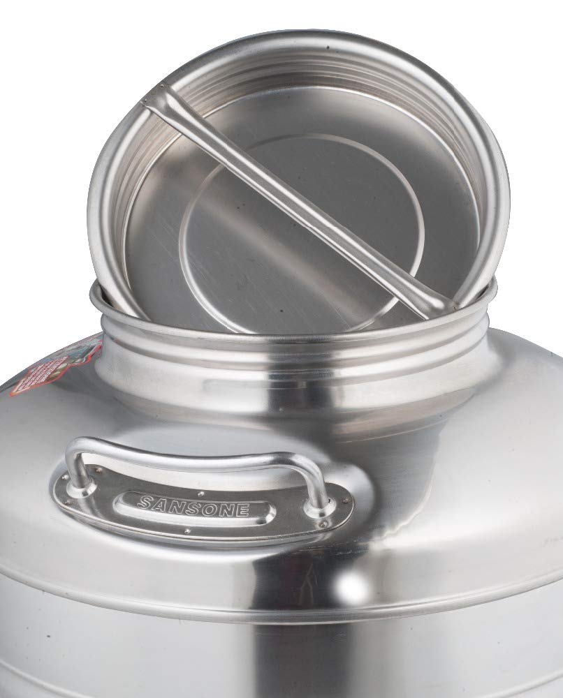 Sansone: Steel Water Dispenser, Silver - The Tribalist