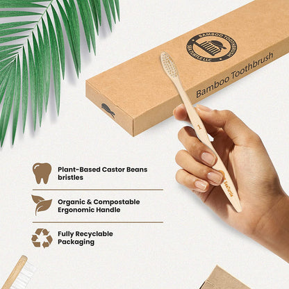 The Tribalist - Bamboo Toothbrushes | Eco-Friendly Dental Oceanic Sea Turtles