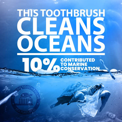 The Tribalist - Bamboo Toothbrushes | Eco-Friendly Dental Oceanic Sea Turtles