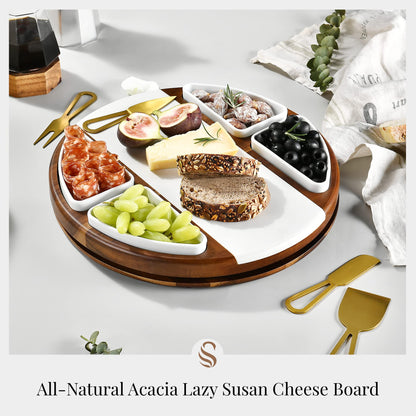 The Tribalist - Shanik: Premium Acacia Wood Cheese Board