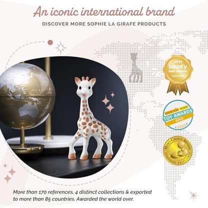 Sophie la Girafe: Teething Toy – Handcrafted Natural Rubber, Awakens 5 Senses, Easy to Clean - The Tribalist