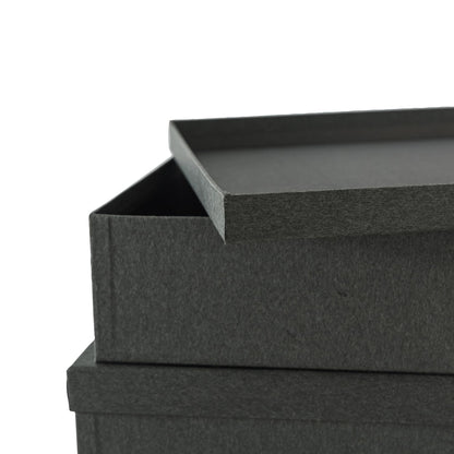 Soul & Lane: Paper Storage Boxes with Lids - from Premium Kraft Paper (Pack of 3) - The Tribalist