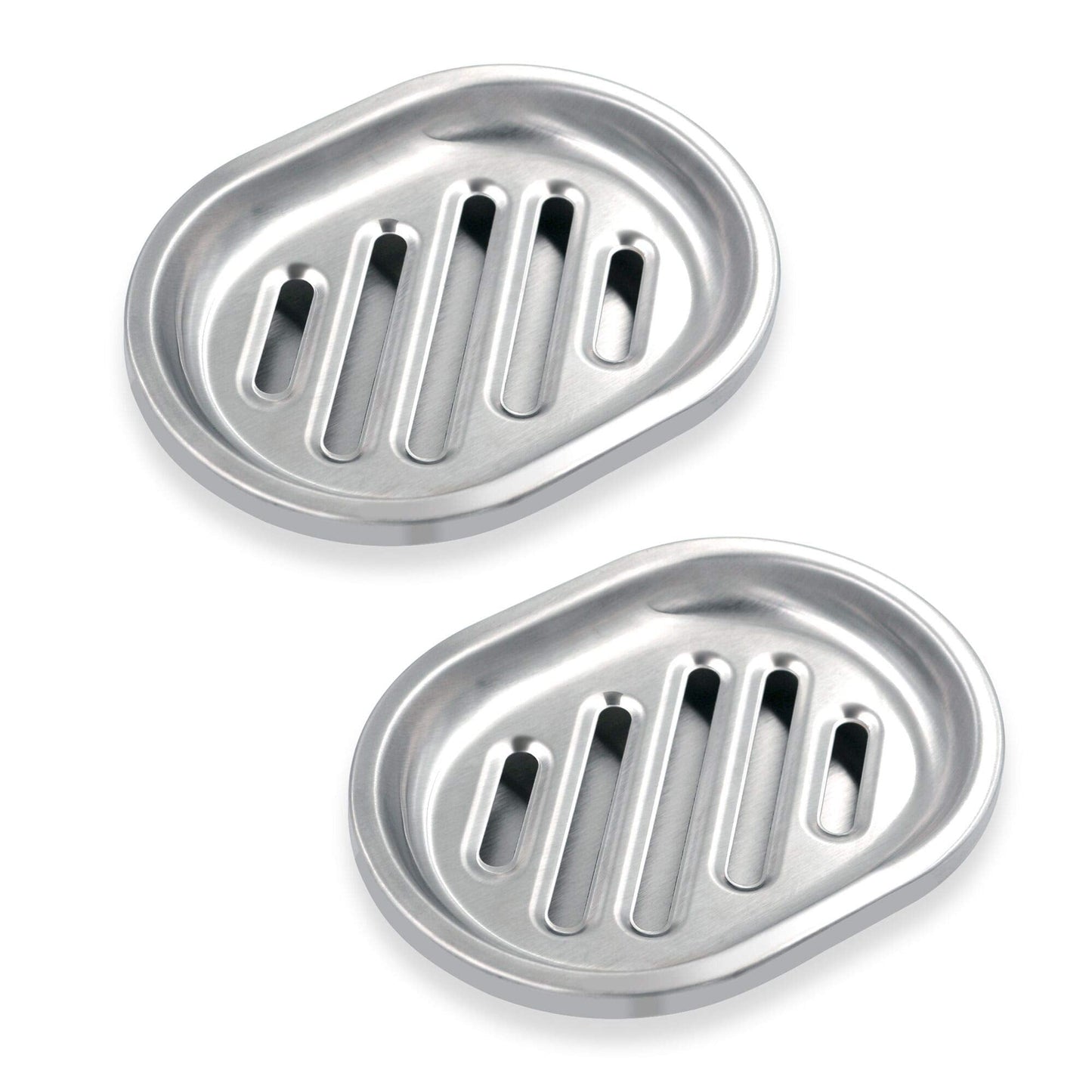 SPARRO: Double Layer Stainless Steel Soap Holder with Draining Tray - The Tribalist