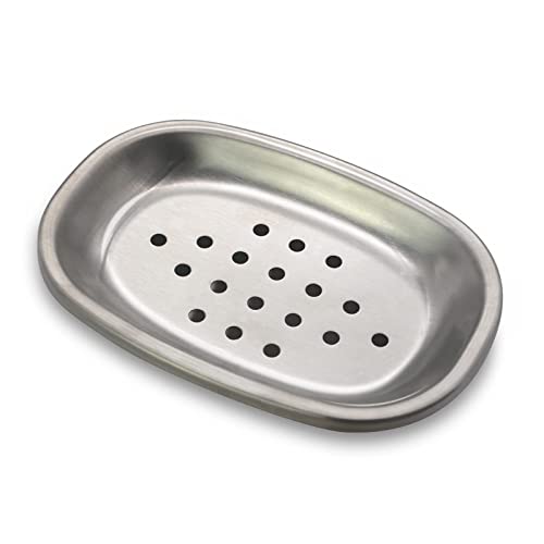 SPARRO: Double Layer Stainless Steel Soap Holder with Draining Tray - The Tribalist