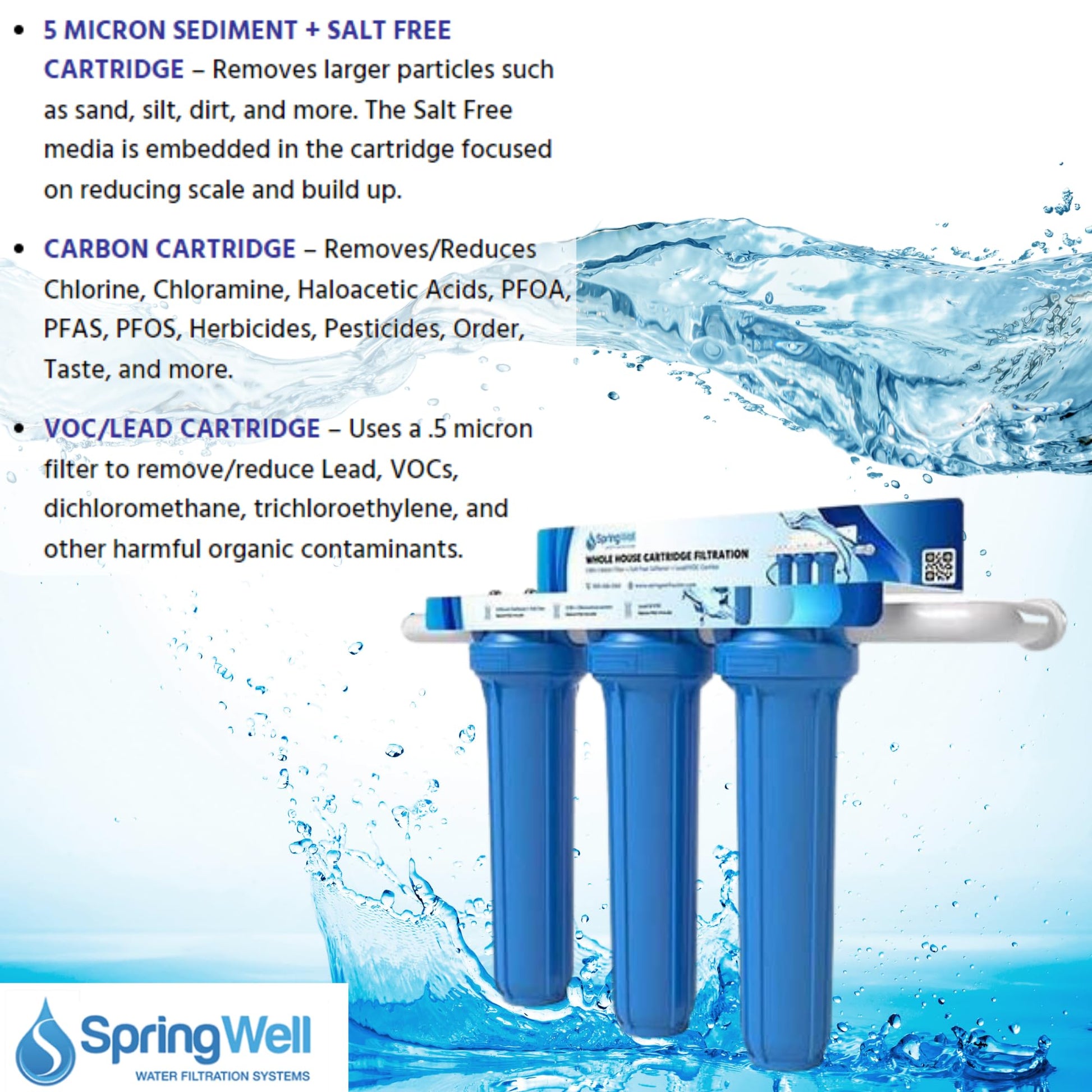 SpringWell: Whole House Cartridge Water Filter System - The Tribalist