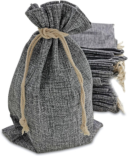 Supply Friend: Burlap Holiday Gift Bags with Drawstring - Great for Many Occasions - The Tribalist