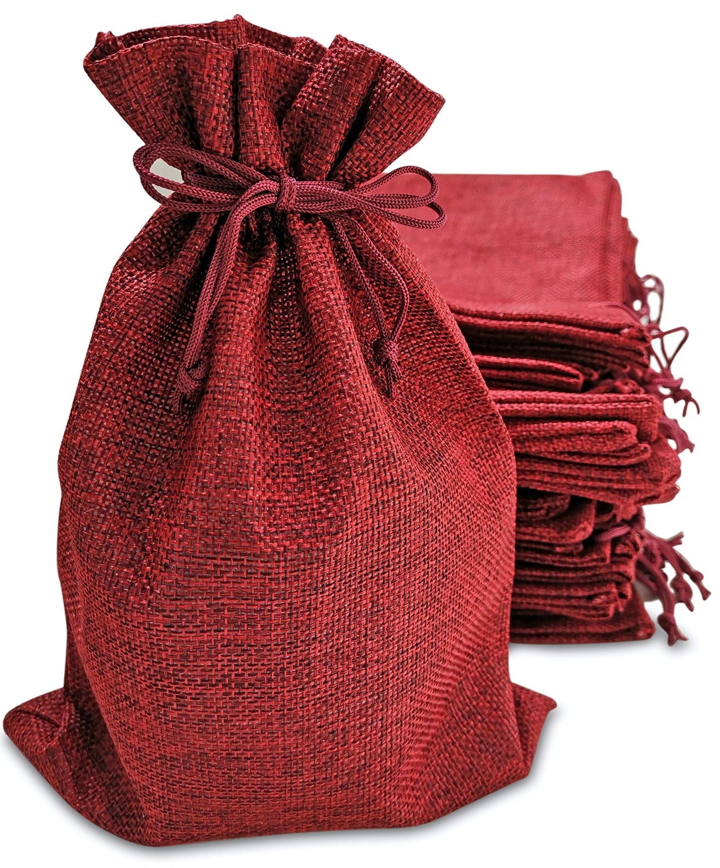 Supply Friend: Burlap Holiday Gift Bags with Drawstring - Great for Many Occasions - The Tribalist