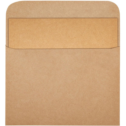 Sustainable Greetings: Kraft Paper Blank Cards and Envelopes - 4x6 inches (100 Pack) - The Tribalist