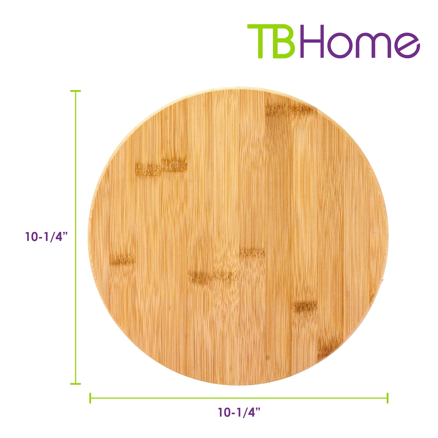 The Tribalist - TB Home: Acacia Wood Lazy Susan Organizer