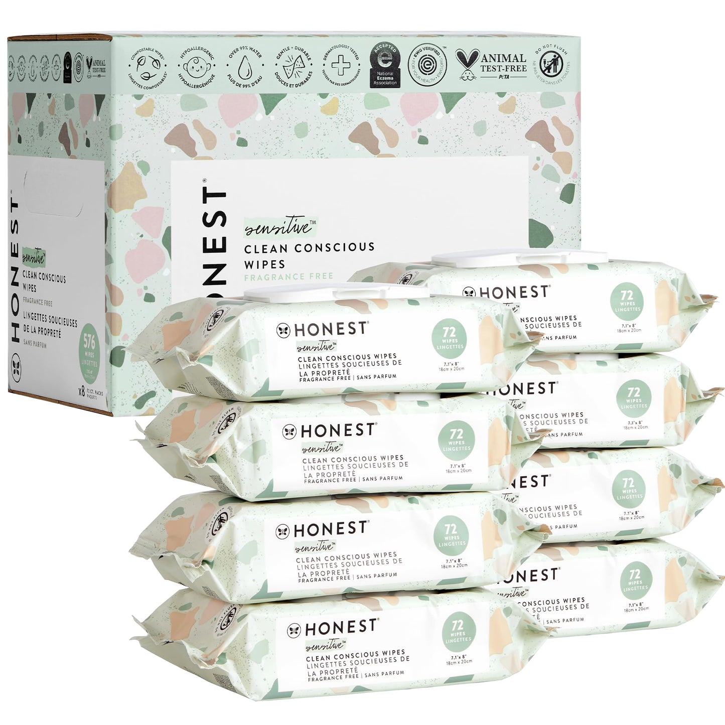 The Tribalist - The Honest Company: Clean Conscious Plant-Based Unscented Wipes