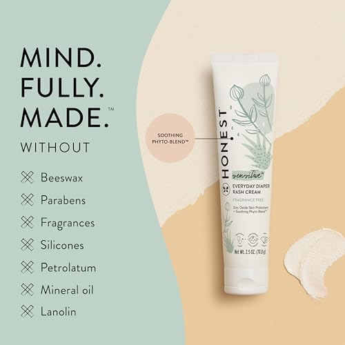 The Honest Company: Hypoallergenic Diaper Rash Cream - Moisturizing & Calming Zinc Oxide Ointment - The Tribalist