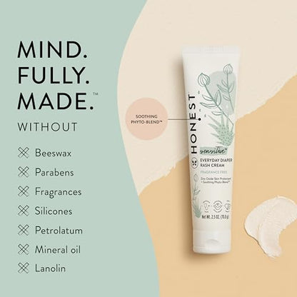 The Honest Company: Hypoallergenic Diaper Rash Cream - Moisturizing & Calming Zinc Oxide Ointment - The Tribalist