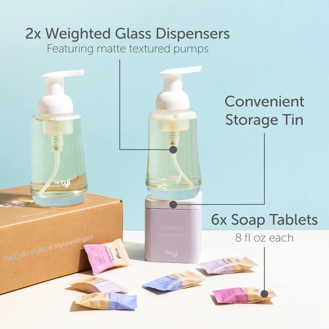 Tirtyl Hand Soap Duo Kits | Eco-Friendly Bathroom Must-Have - The Tribalist