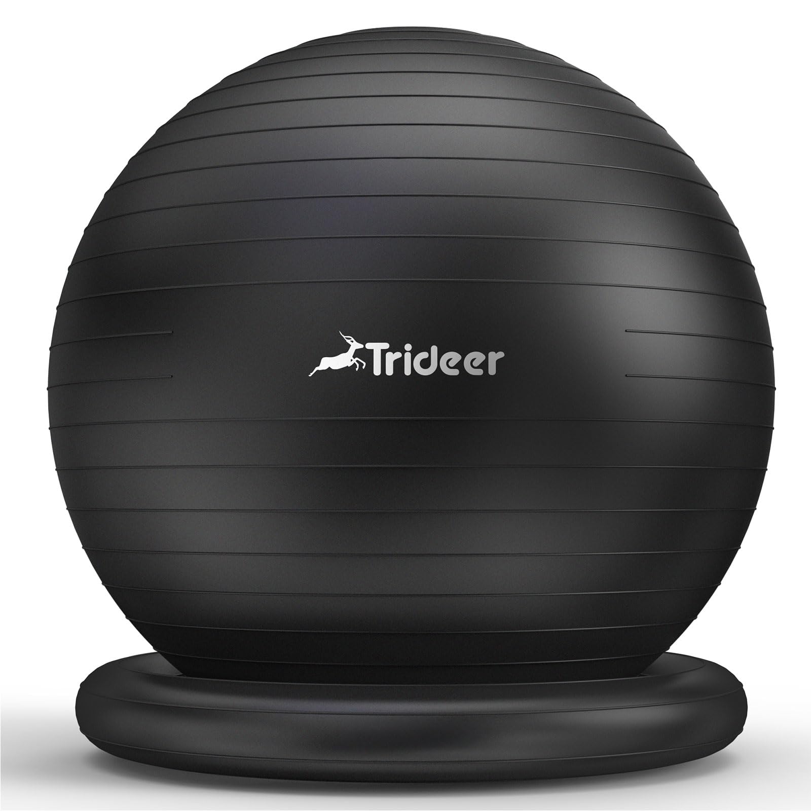 The Tribalist - Trideer Ball Chair Yoga Ball Chair Exercise Ball Chair with Base for Home, Pregnancy Ball with Pump