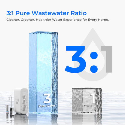 Waterdrop: G3P800 Reverse Osmosis Water Filter System - The Tribalist