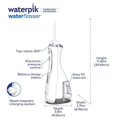 WaterPik: Cordless Advanced Portable Water Flosser - The Tribalist