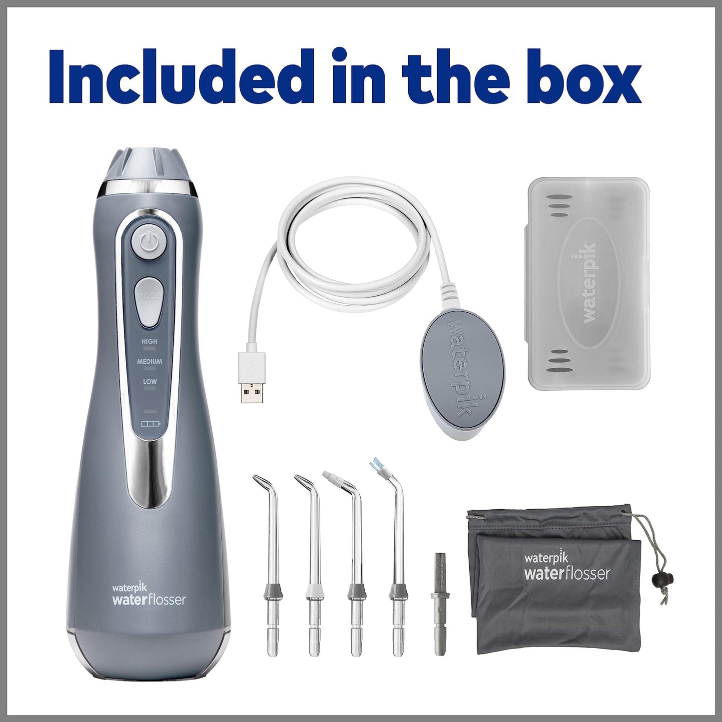 WaterPik: Cordless Advanced Portable Water Flosser - The Tribalist