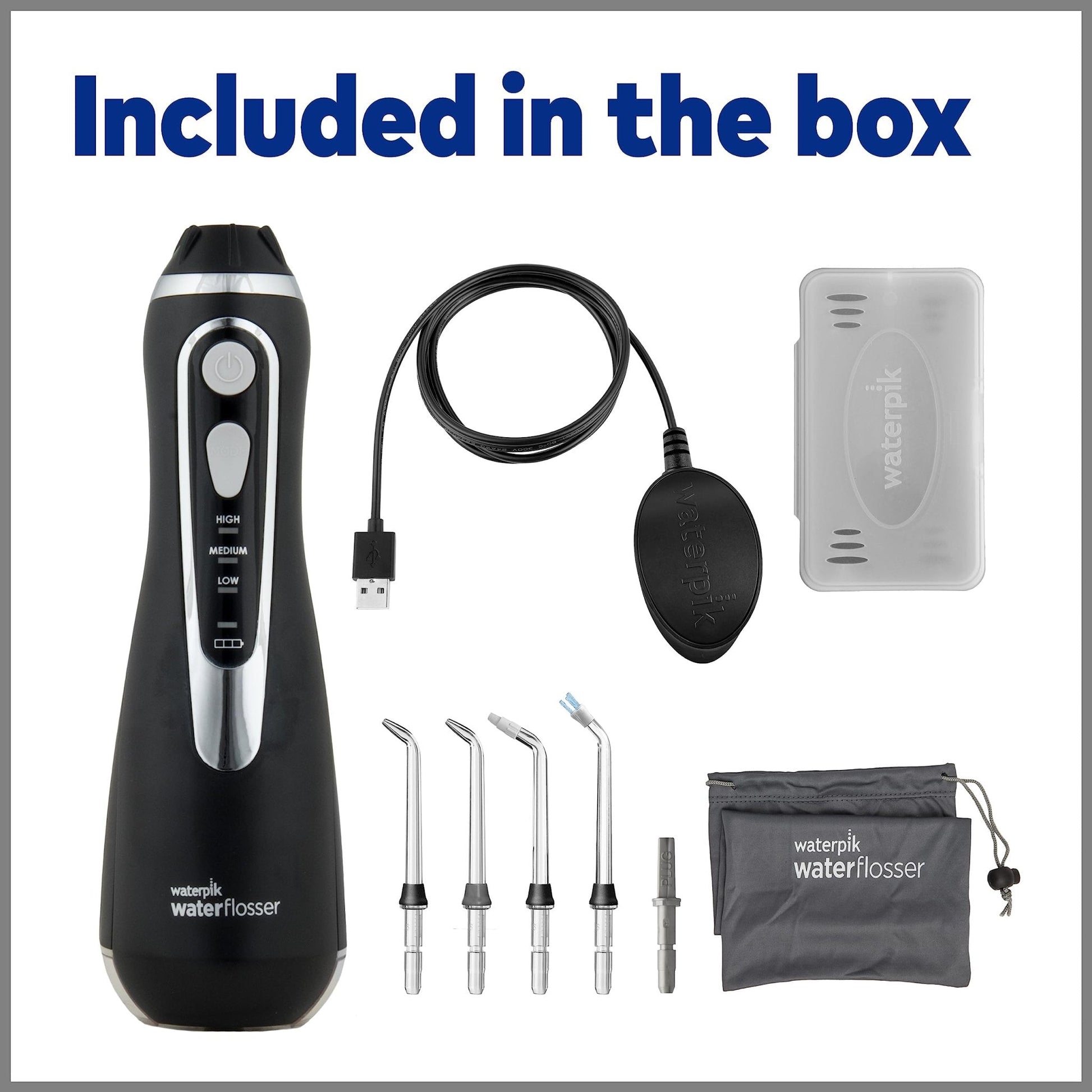 WaterPik: Cordless Advanced Portable Water Flosser - The Tribalist