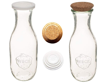 Weck Jars: Carafe - Glass Jars with Lid - The Tribalist