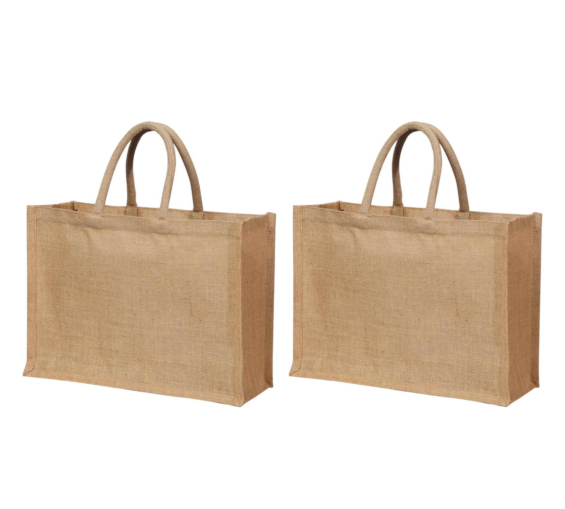 Yogi's Gift: Tote Bag with Handle - 100% Natural Jute Bag - The Tribalist