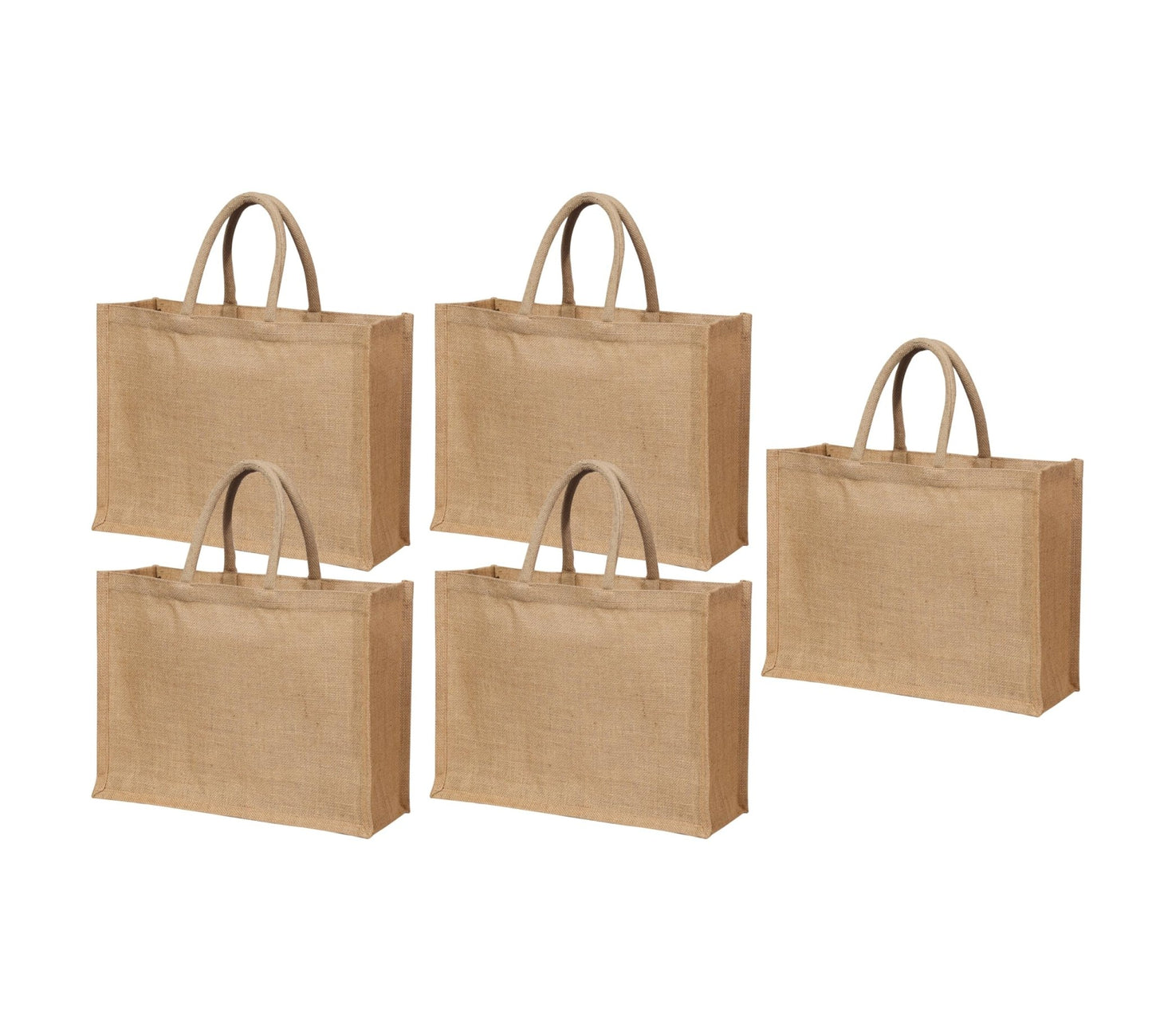 Yogi's Gift: Tote Bag with Handle - 100% Natural Jute Bag - The Tribalist