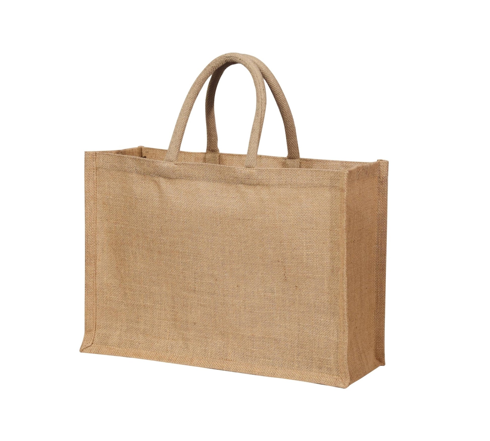 Yogi's Gift: Tote Bag with Handle - 100% Natural Jute Bag - The Tribalist