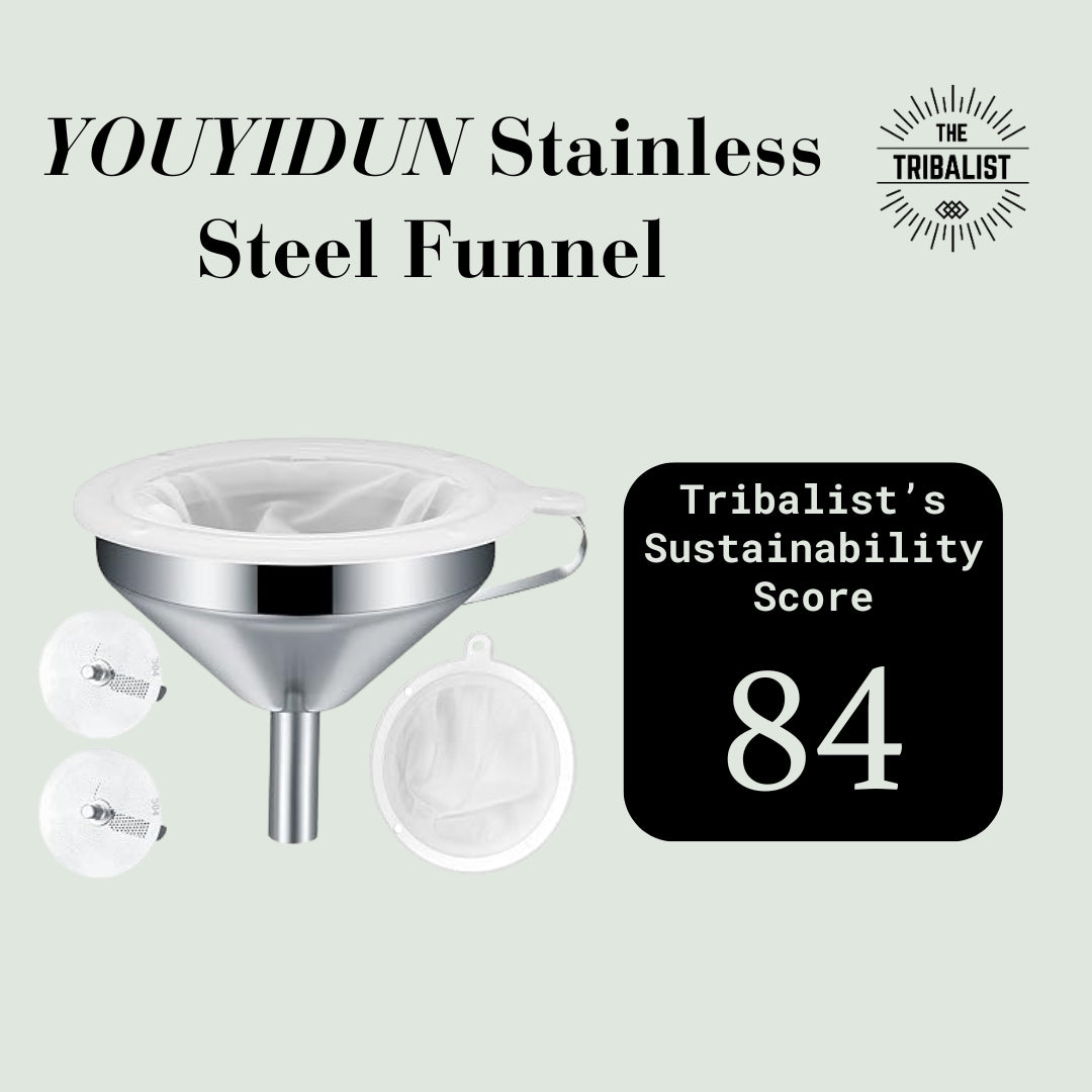 YOUYIDUN: Stainless Steel Kitchen Funnel Set - The Tribalist